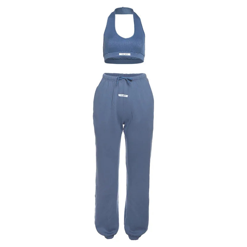 2 Piece Jogger Set Casual Knit Outfits