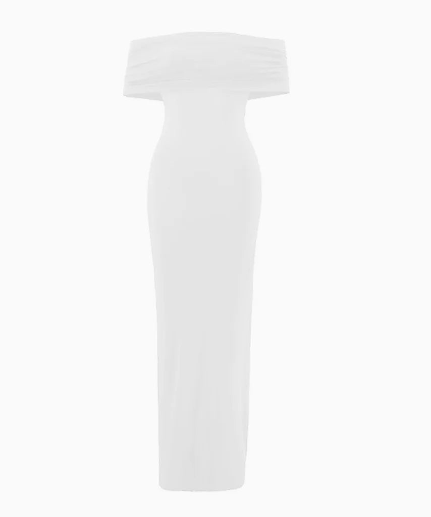 Backless Solid Color Party Beach Dress