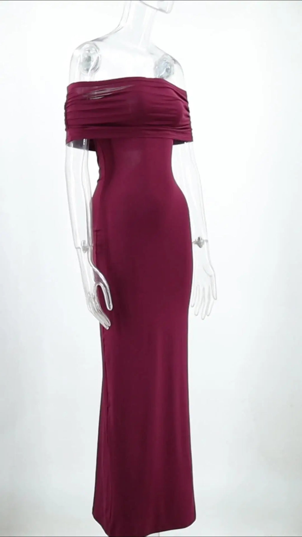Backless Solid Color Party Beach Dress