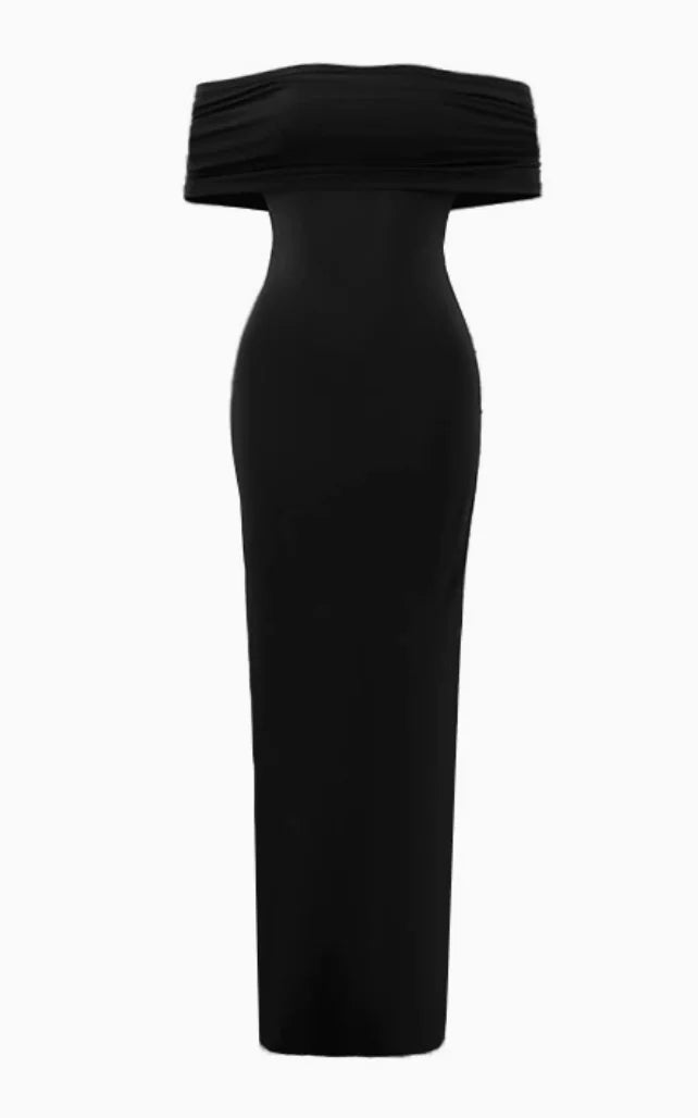 Backless Solid Color Party Beach Dress