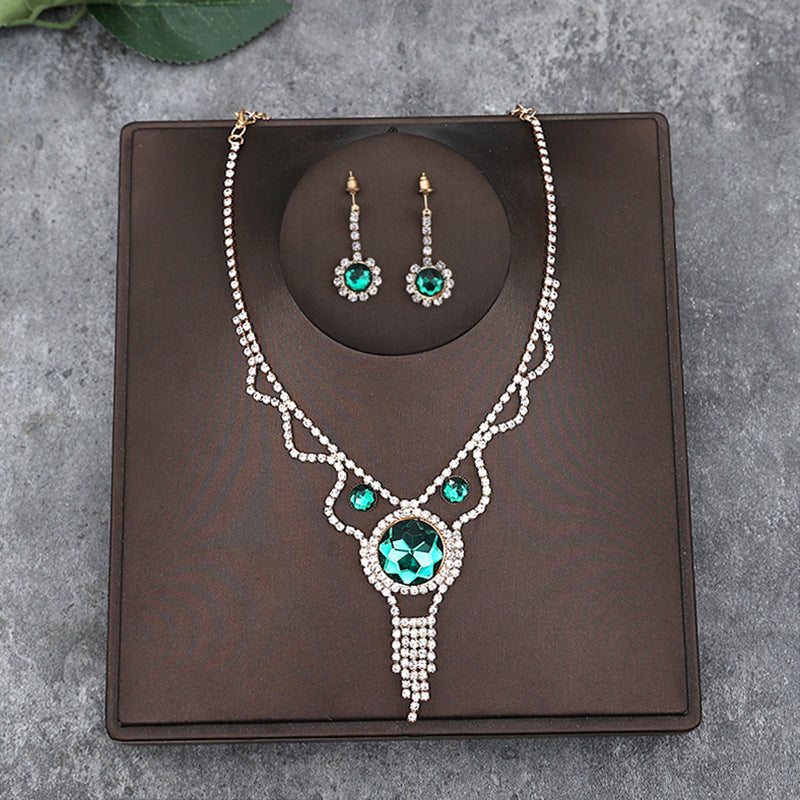 Necklace Earrings Two-piece Decorations   Jewelry
