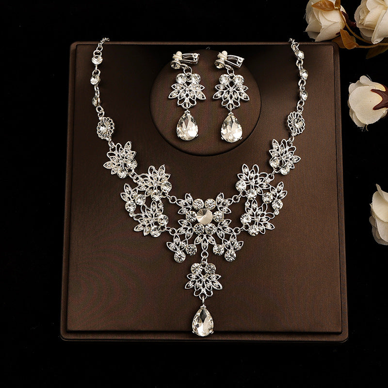 Necklace Earrings Two-piece Decorations   Jewelry