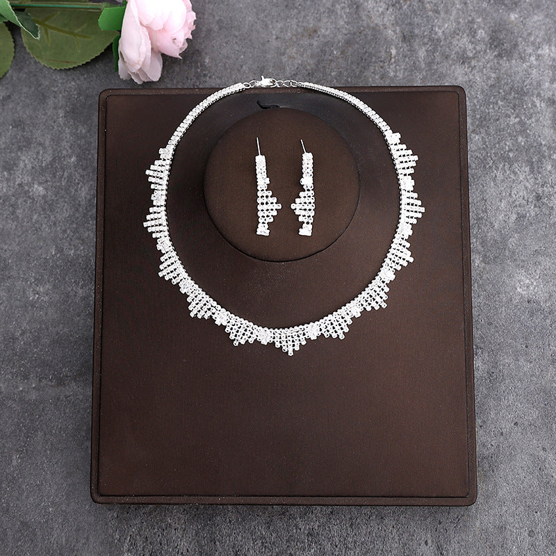Necklace Earrings Two-piece Decorations   Jewelry