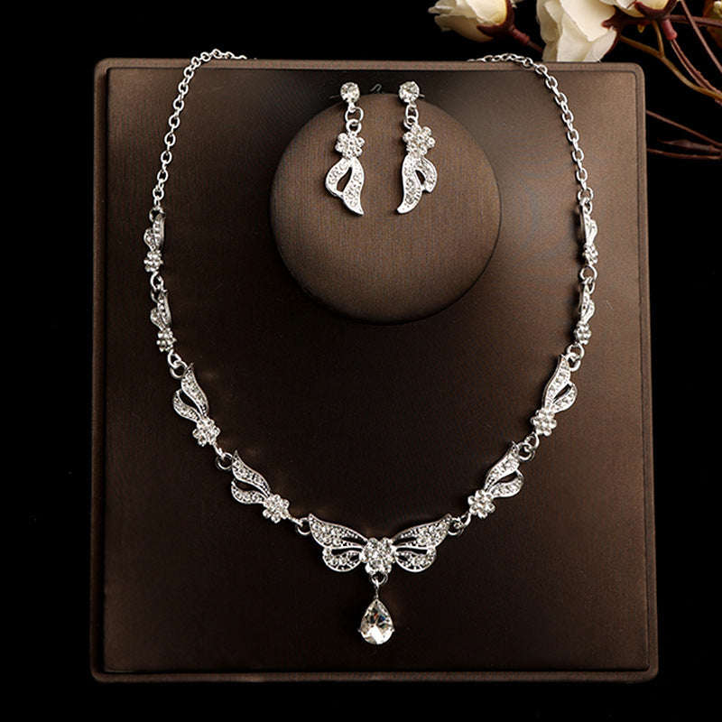 Necklace Earrings Two-piece Decorations   Jewelry