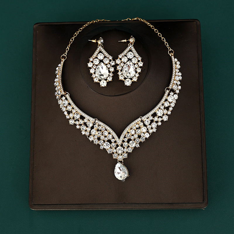Necklace Earrings Two-piece Decorations   Jewelry