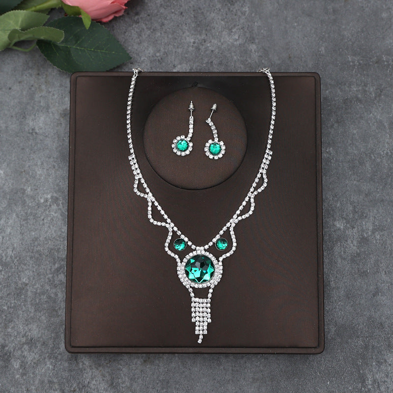 Necklace Earrings Two-piece Decorations   Jewelry