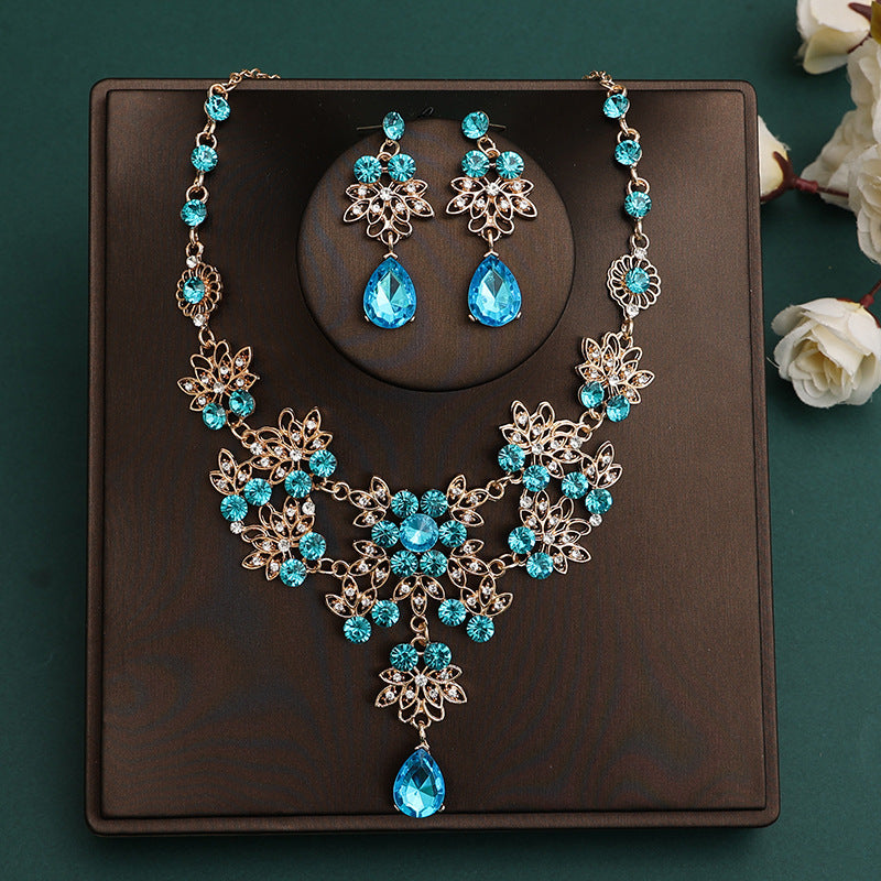 Necklace Earrings Two-piece Decorations   Jewelry