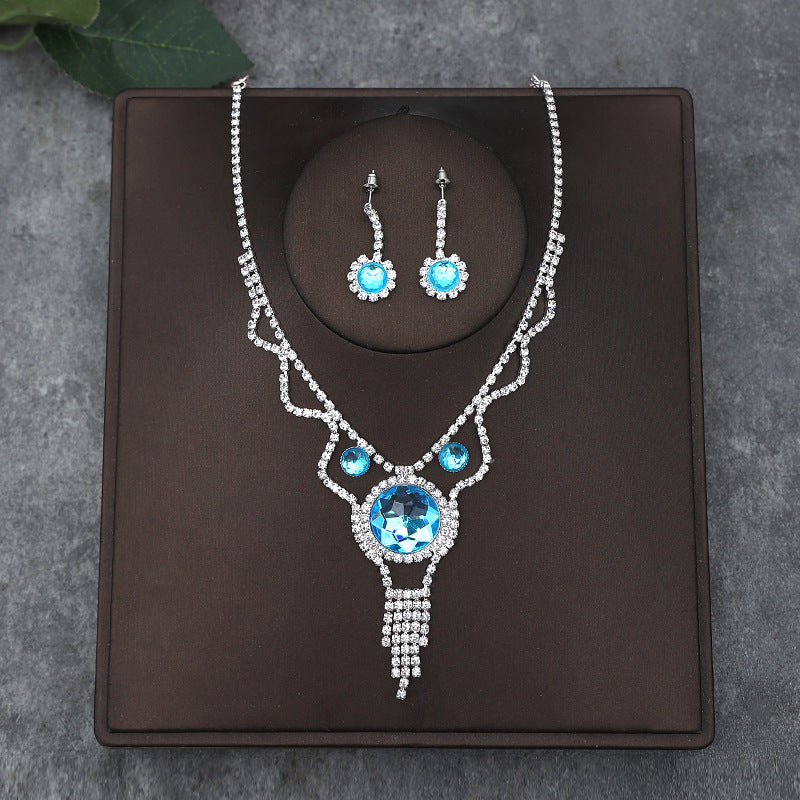 Necklace Earrings Two-piece Decorations   Jewelry