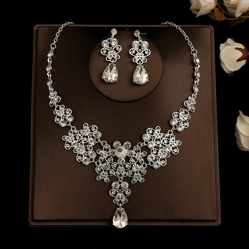 Necklace Earrings Two-piece Decorations   Jewelry