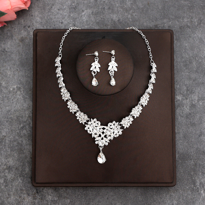 Necklace Earrings Two-piece Decorations   Jewelry