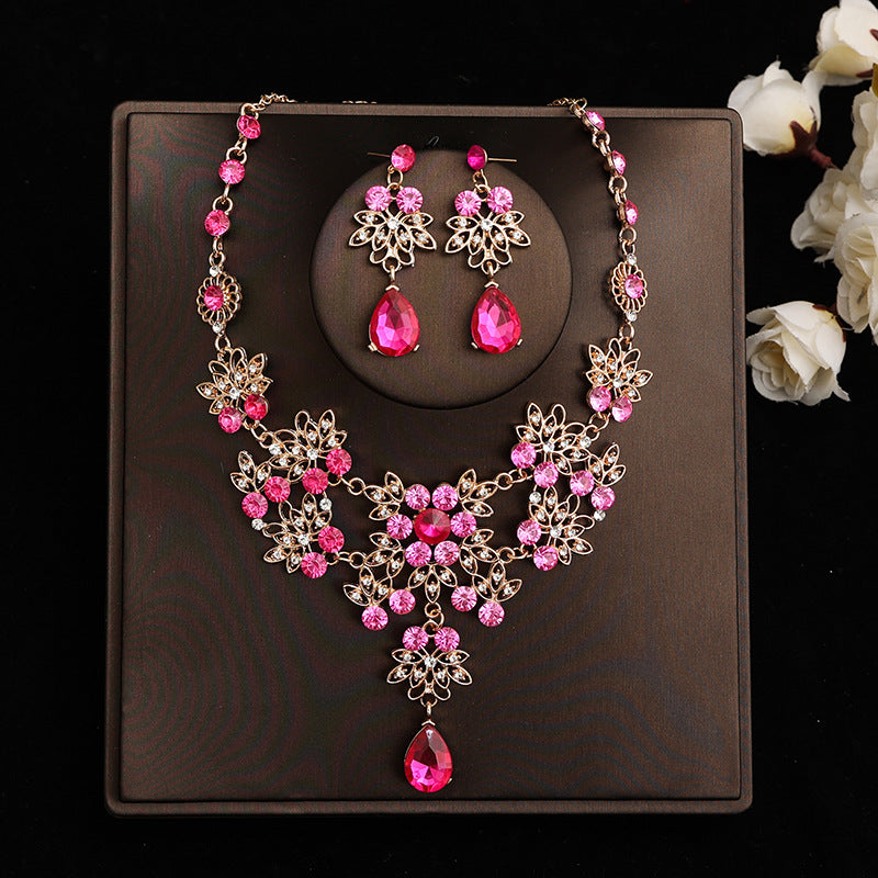 Necklace Earrings Two-piece Decorations   Jewelry
