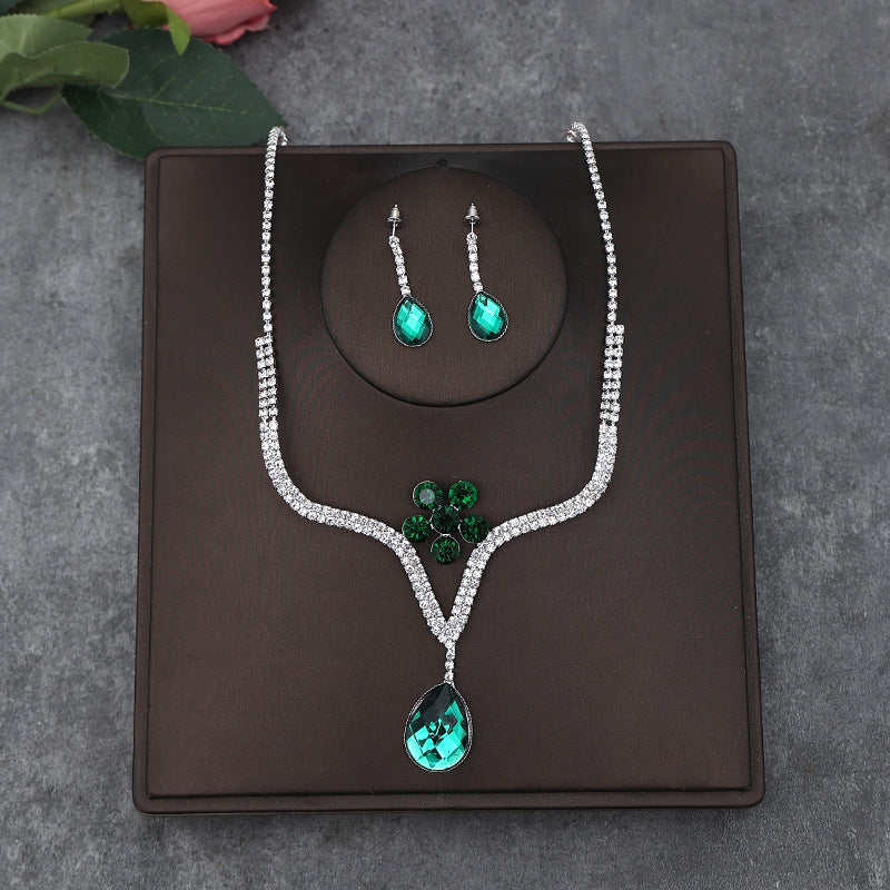 Necklace Earrings Two-piece Decorations   Jewelry