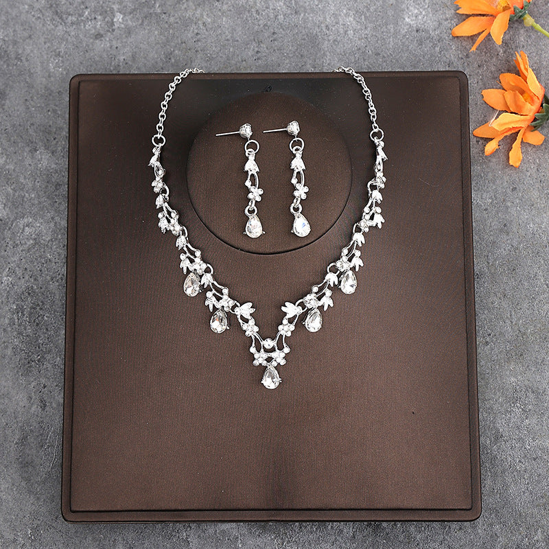 Necklace Earrings Two-piece Decorations   Jewelry