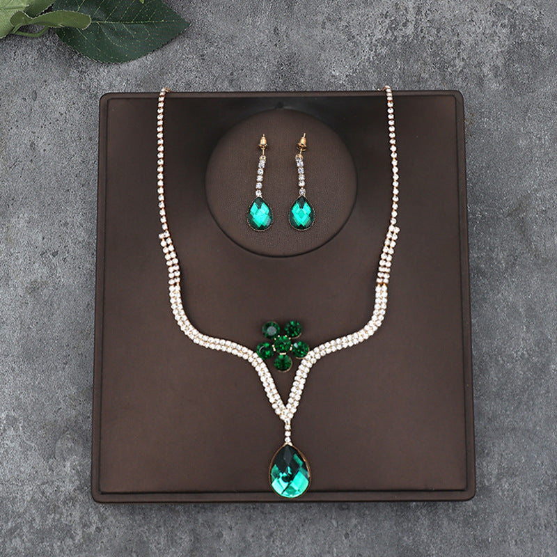 Necklace Earrings Two-piece Decorations   Jewelry
