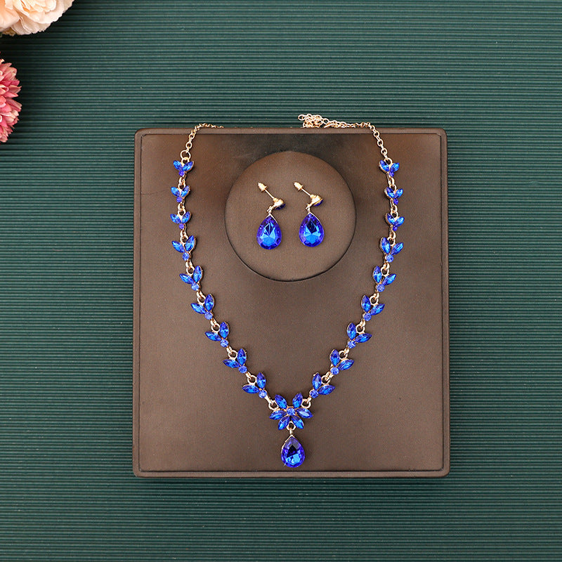 Necklace Earrings Two-piece Decorations   Jewelry