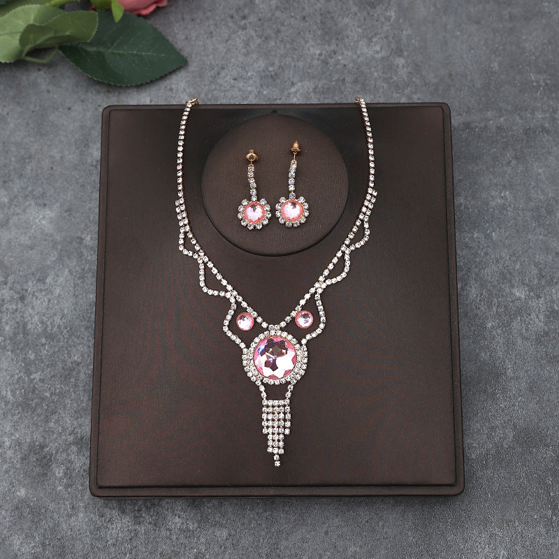 Necklace Earrings Two-piece Decorations   Jewelry