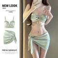 One-Piece Swimsuit Women's Summer Three-Piece Sexy  push-Up high-End Bikini