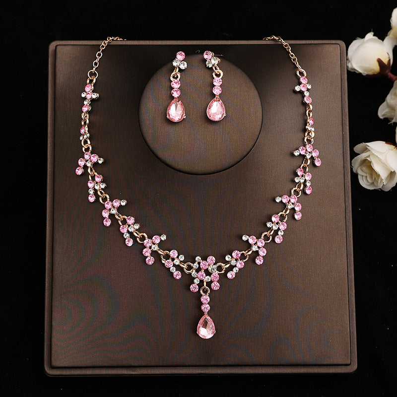 Necklace Earrings Two-piece Decorations   Jewelry