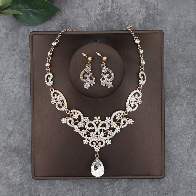 Necklace Earrings Two-piece Decorations   Jewelry