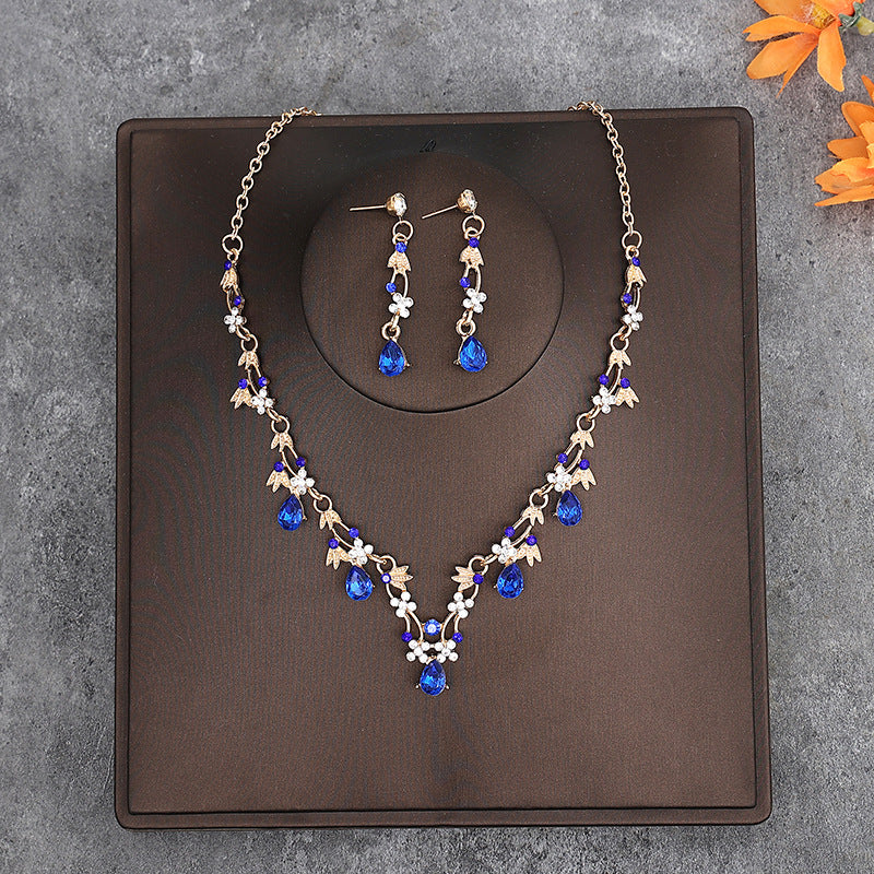 Necklace Earrings Two-piece Decorations   Jewelry