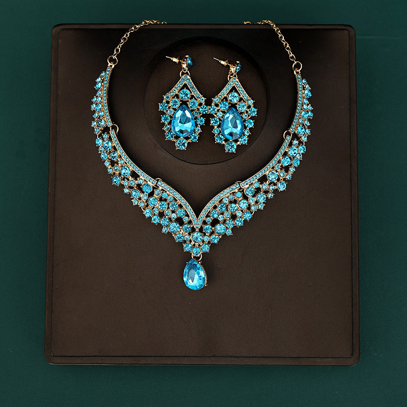Necklace Earrings Two-piece Decorations   Jewelry