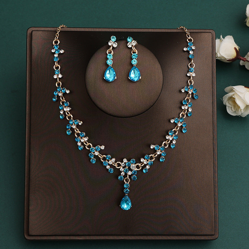 Necklace Earrings Two-piece Decorations   Jewelry