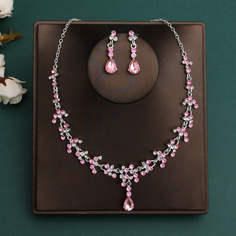 Necklace Earrings Two-piece Decorations   Jewelry