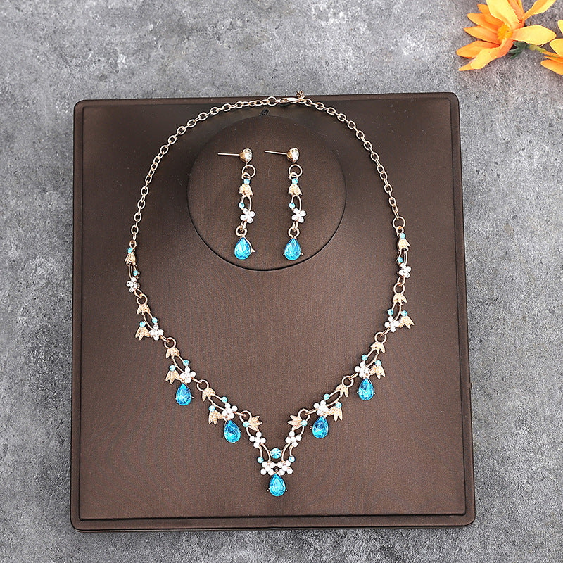Necklace Earrings Two-piece Decorations   Jewelry