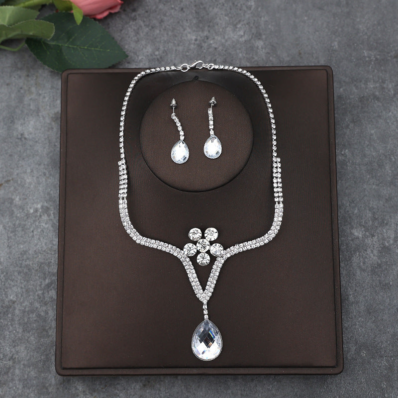 Necklace Earrings Two-piece Decorations   Jewelry
