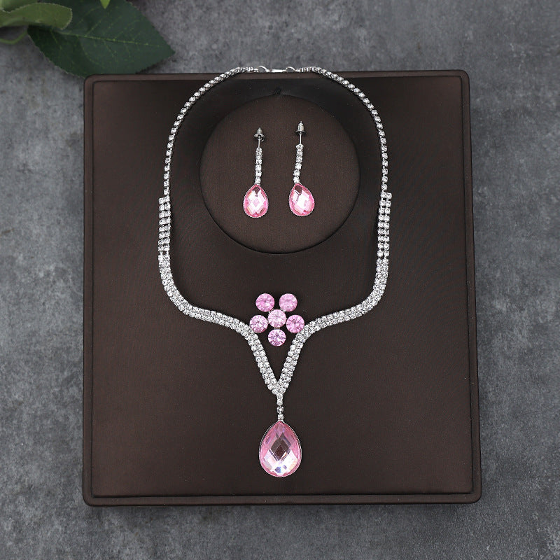Necklace Earrings Two-piece Decorations   Jewelry