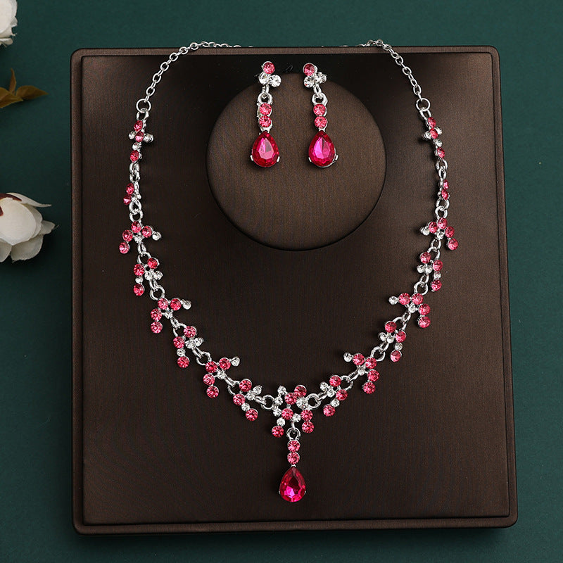 Necklace Earrings Two-piece Decorations   Jewelry