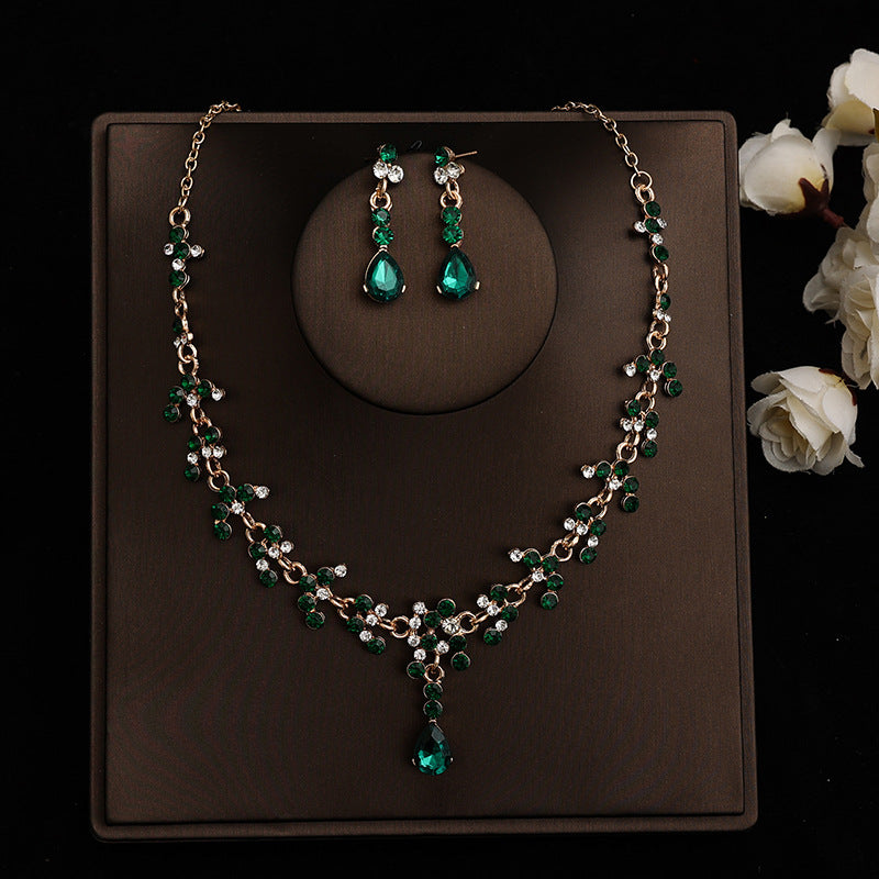 Necklace Earrings Two-piece Decorations   Jewelry
