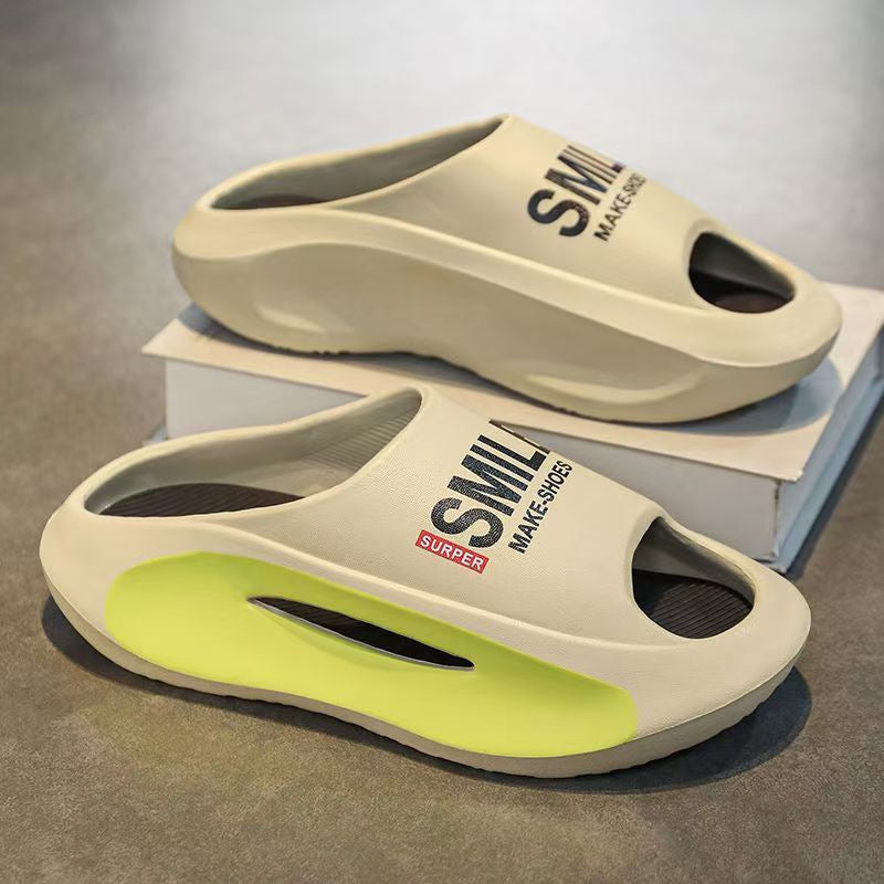 Slippers for Men, Thick-Soled, Wear-Resistant Sandals for Women