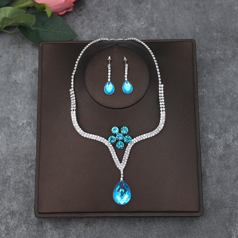 Necklace Earrings Two-piece Decorations   Jewelry
