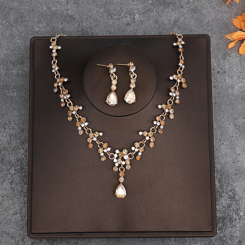 Necklace Earrings Two-piece Decorations   Jewelry