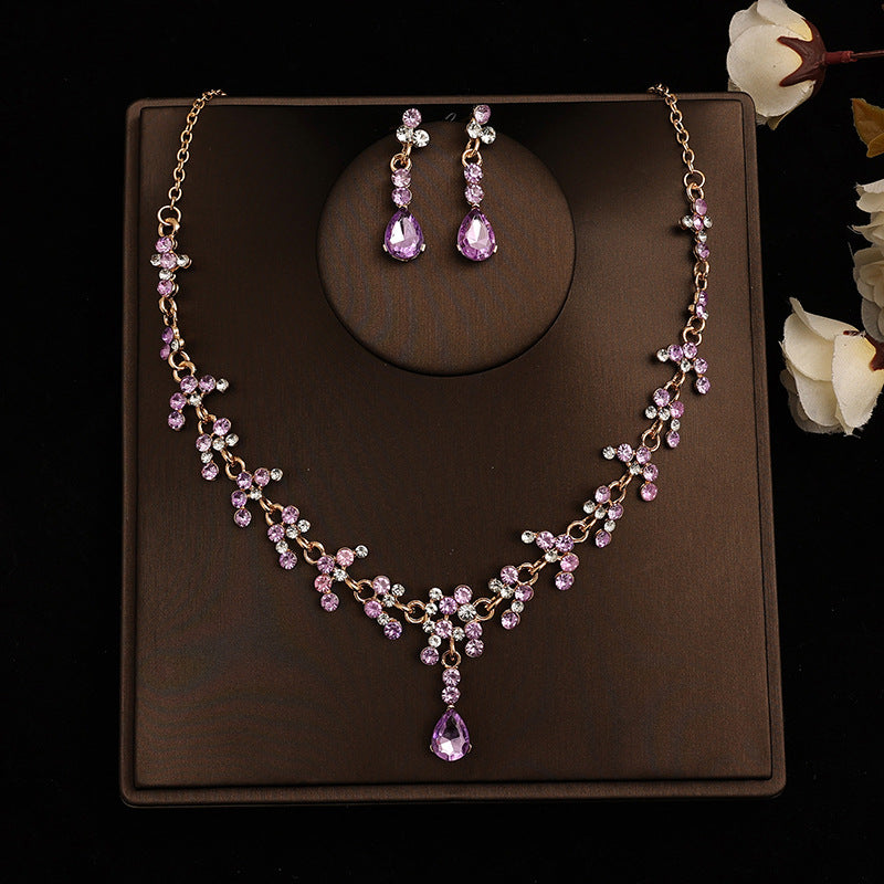 Necklace Earrings Two-piece Decorations   Jewelry