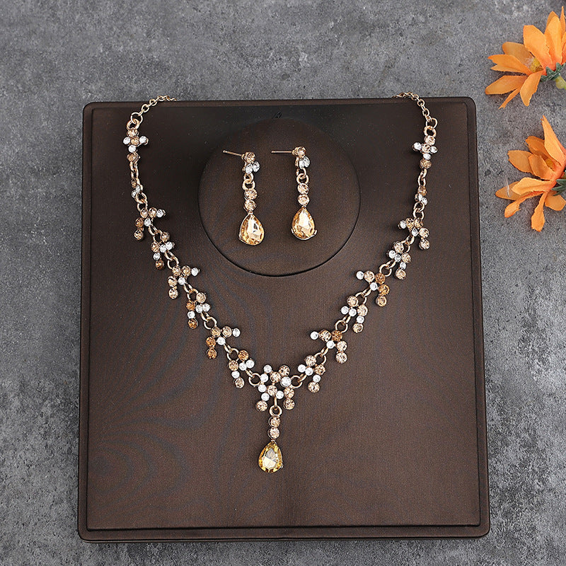 Necklace Earrings Two-piece Decorations   Jewelry