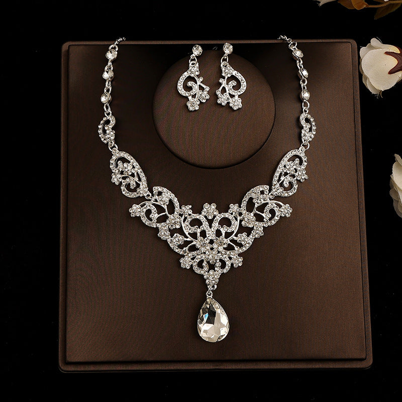 Necklace Earrings Two-piece Decorations   Jewelry