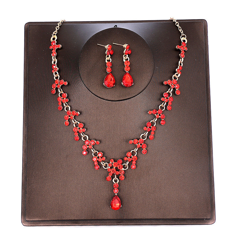 Necklace Earrings Two-piece Decorations   Jewelry