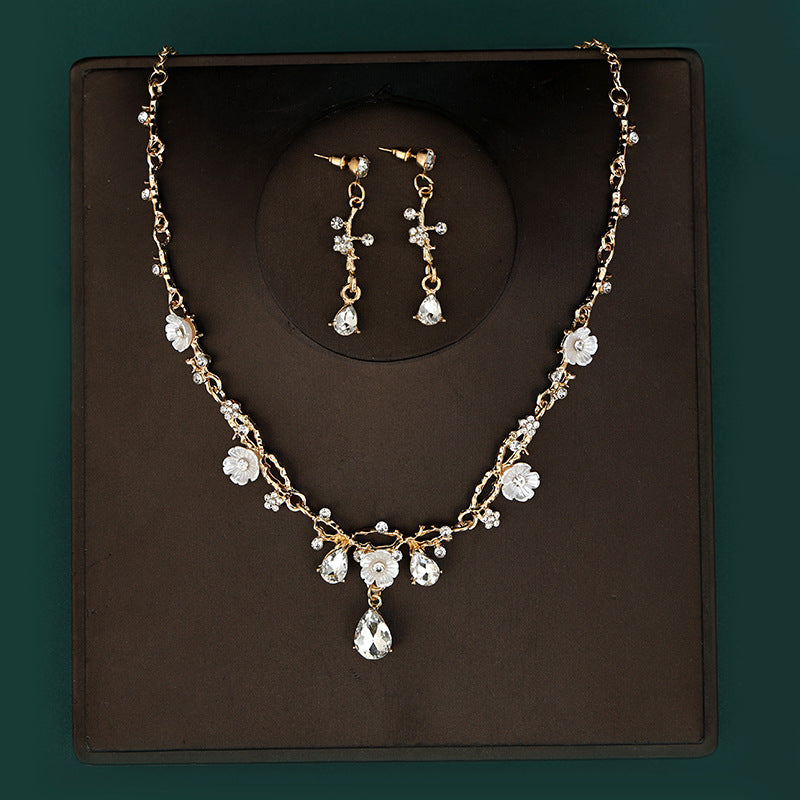 Necklace Earrings Two-piece Decorations   Jewelry