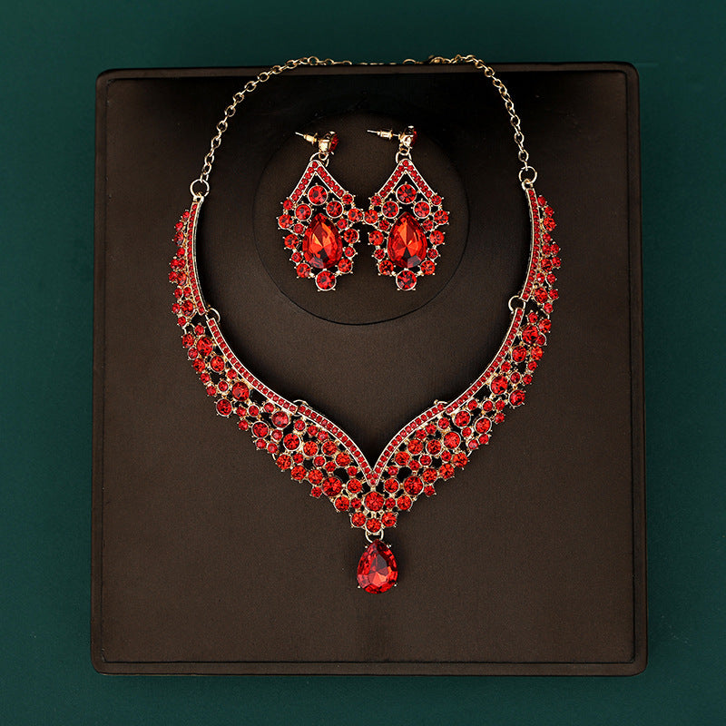 Necklace Earrings Two-piece Decorations   Jewelry