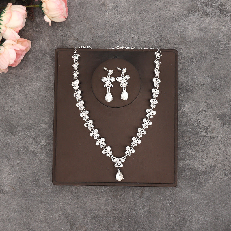 Necklace Earrings Two-piece Decorations   Jewelry