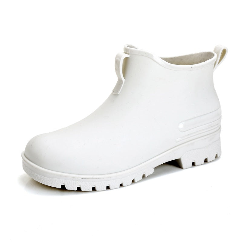 Low-Top Rubber Shoes for Men and Women, Non-Slip and Wear-Resistant