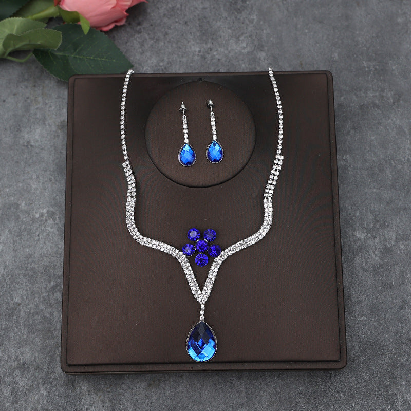 Necklace Earrings Two-piece Decorations   Jewelry