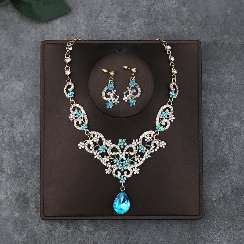 Necklace Earrings Two-piece Decorations   Jewelry