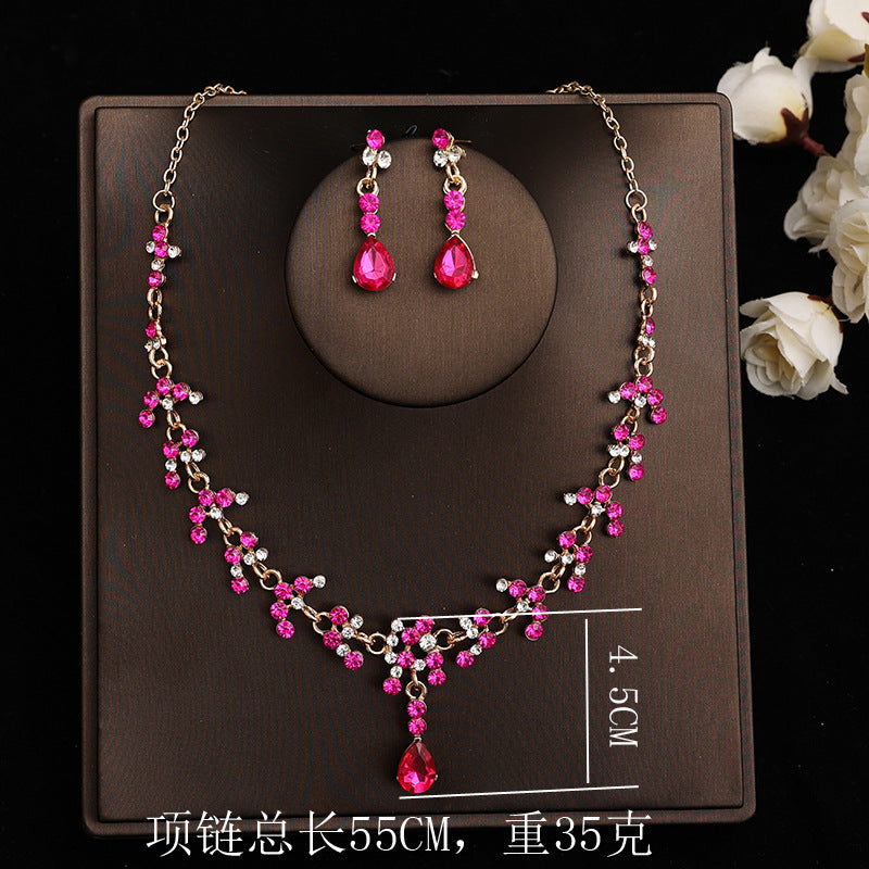 Necklace Earrings Two-piece Decorations   Jewelry