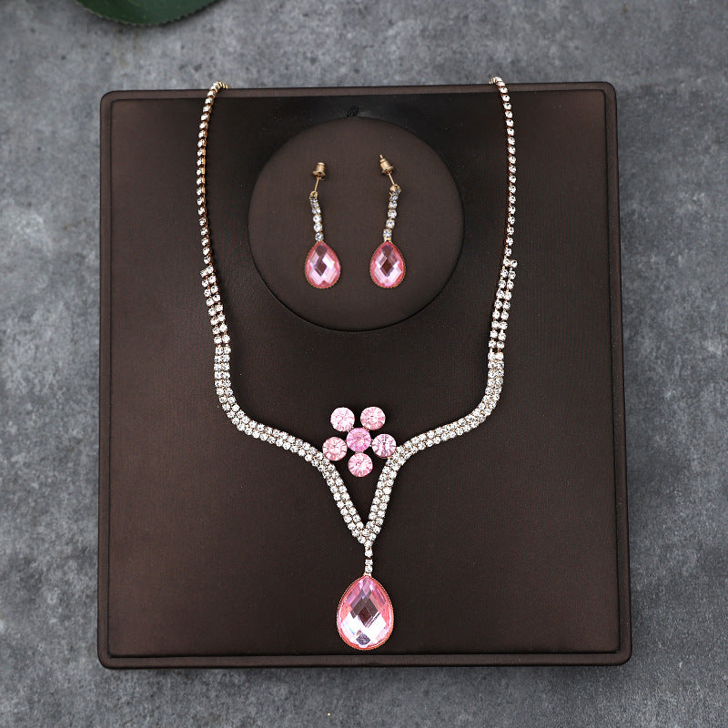 Necklace Earrings Two-piece Decorations   Jewelry