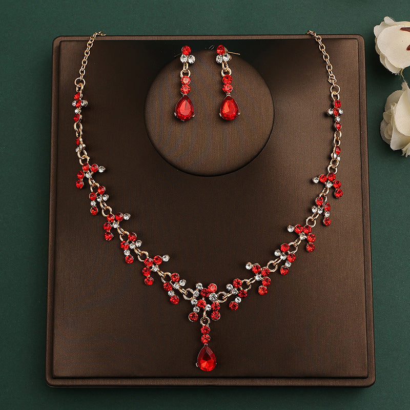 Necklace Earrings Two-piece Decorations   Jewelry
