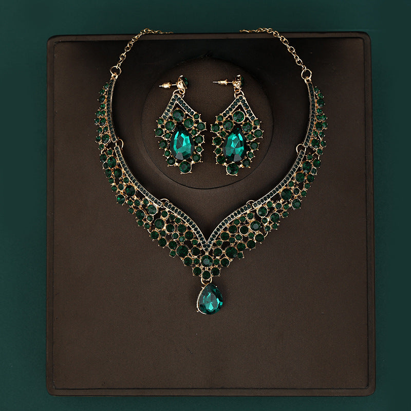 Necklace Earrings Two-piece Decorations   Jewelry