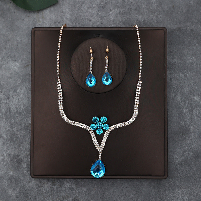 Necklace Earrings Two-piece Decorations   Jewelry